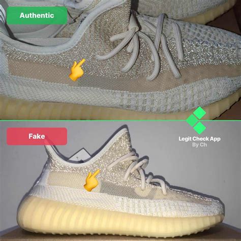 yeezys fake vs real|legit check yeezy 350 v2.